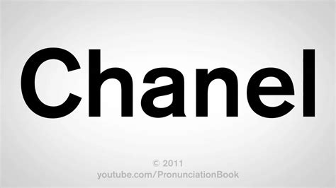 how to pronounce chanel l& 39|Chanel name pronunciation.